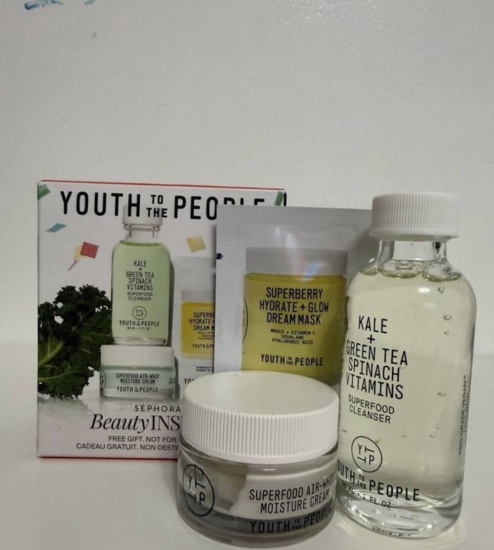 Youth To The People Sephora Beauty Insider Birthday Gift Set, New in box